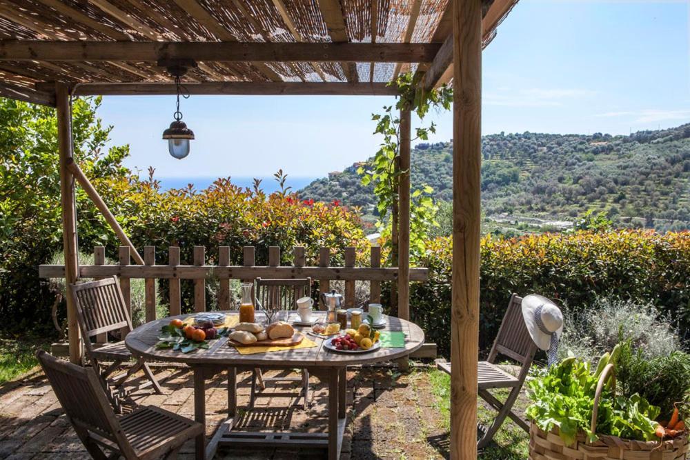 Uliveto Saglietto Agriturismo A Poggi Apartments 因佩里亚 外观 照片
