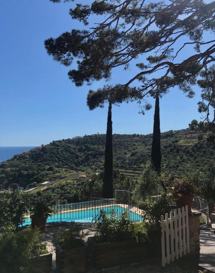 Uliveto Saglietto Agriturismo A Poggi Apartments 因佩里亚 外观 照片